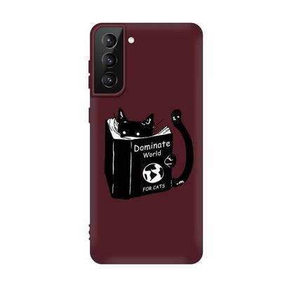 Cute Silicone Soft Matte Protective Case